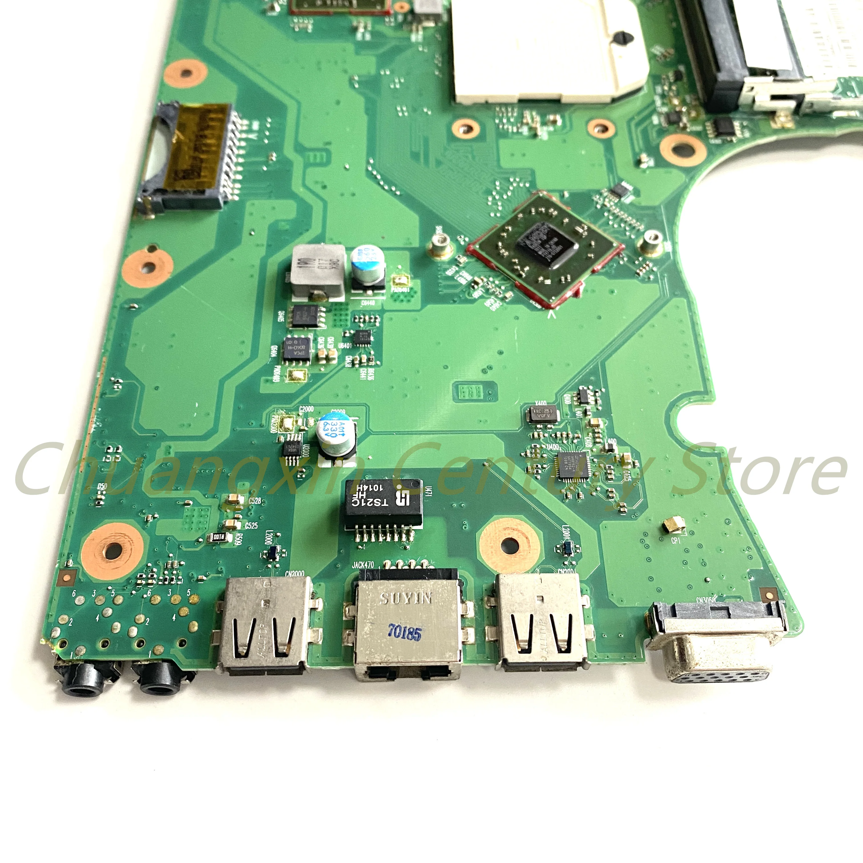 Adecuado para la placa base del ordenador portátil Toshiba Satellite C650D C655D 6050A2357401-MB-A02 100% probado completamente funciona - imagen 3
