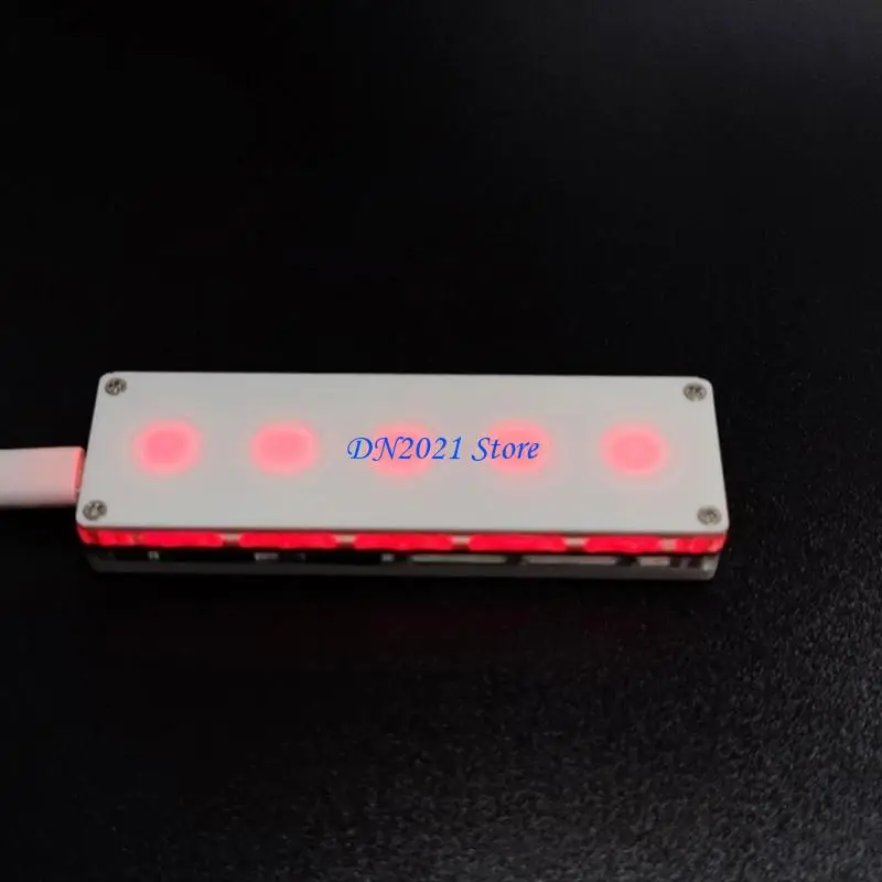 Mini teclado F3KE 5 Keypad 5 Keys Touchable Macro Keyboard Personalizable para juegos y uso oficina - imagen 4