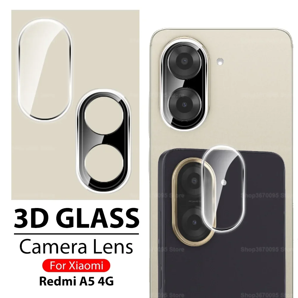 Película protectora de lente Redmy A5 4G Note 14pro + 5G 3D pantalla protectora mejorada para Xiaomi Redmi A5 RedmiA5 A 5 note 14 cristal de cámara