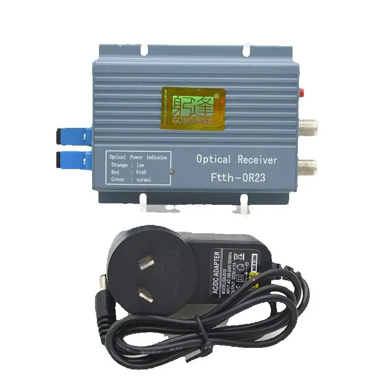 Receptor óptico de nodo FTTH WDM 82dBuV, salida de alto nivel 1550/1490/1310nm CATV PON, equipo de transmisión de red, 8 Uds., venta al por mayor - imagen 2