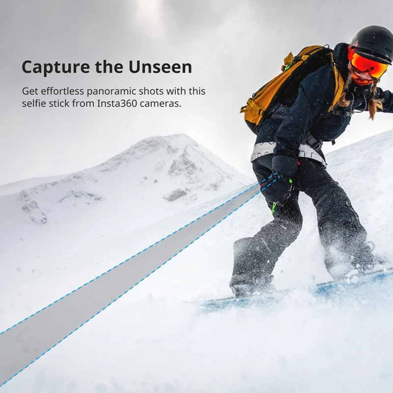 Ulanzi TT52 trípode/palo Selfie portátil de 1,5 m para Insta360/GoPro 28-150cm carga de 800g para transmisión en vivo grabación de vídeo Vlog - imagen 3