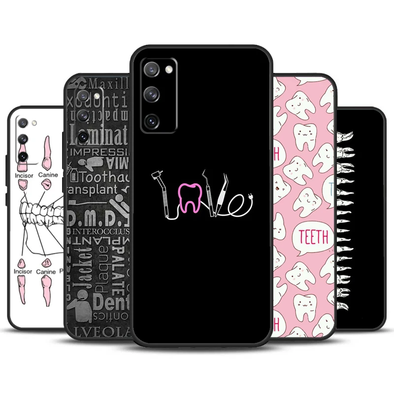 Funda de enfermera Dental para dentista, cubierta para Samsung Galaxy S24, S23, S22 Ultra, S21, S20 FE, Note 10 Plus, Note 20, S8, S9, S10