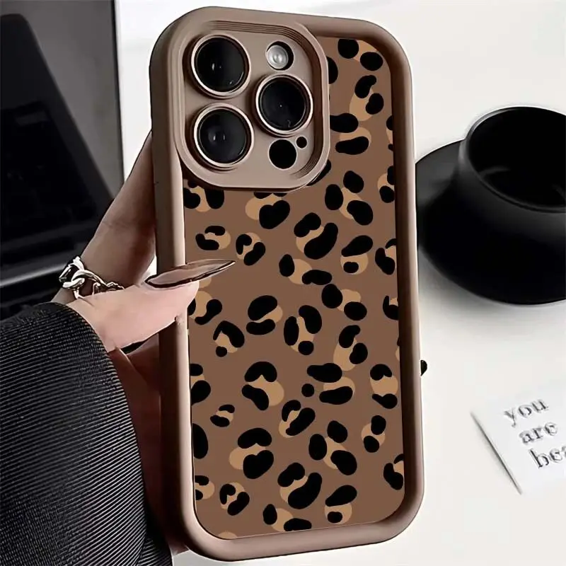 Funda de teléfono con estampado de leopardo negro de moda Retro para Oneplus 12 12R 11 11R 10R 8T One Plus NORD CE 2 3 4 LITE 5G funda trasera suave - imagen 4