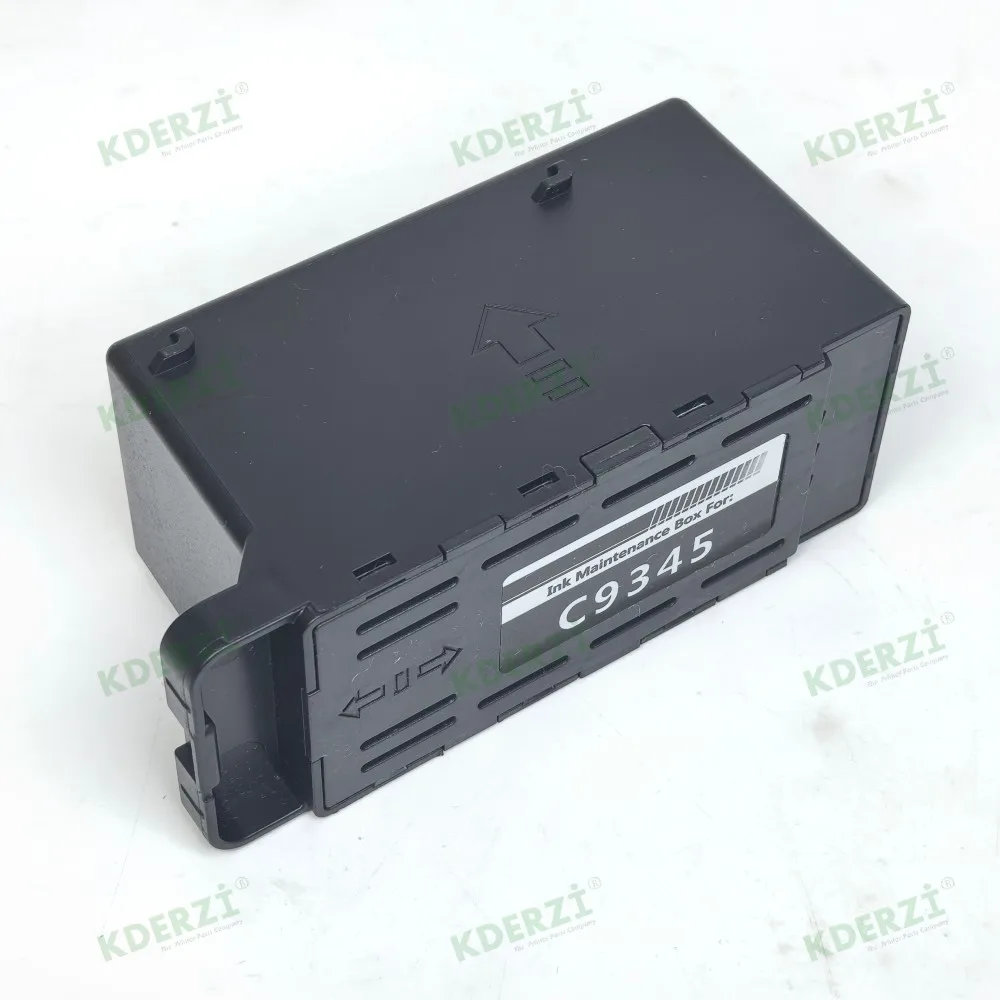 1 unidad nueva caja de mantenimiento de tinta C9345 Compatible con tanque de residuos EPSON ET-5850 16150 16600 WF-7820 L6580 - imagen 2