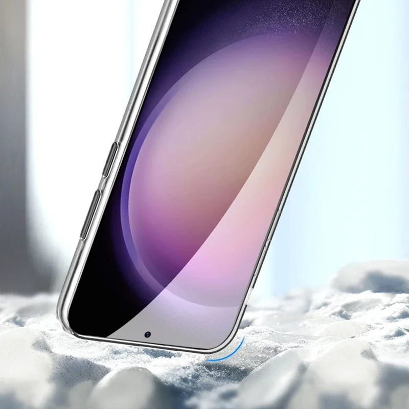 2023 funda de teléfono transparente HD ultrafina para Samsung Galaxy A04 A14 A24 A34 A54 A04s A04e Core bolsas de cubierta de cristal transparente de TPU suave - imagen 5