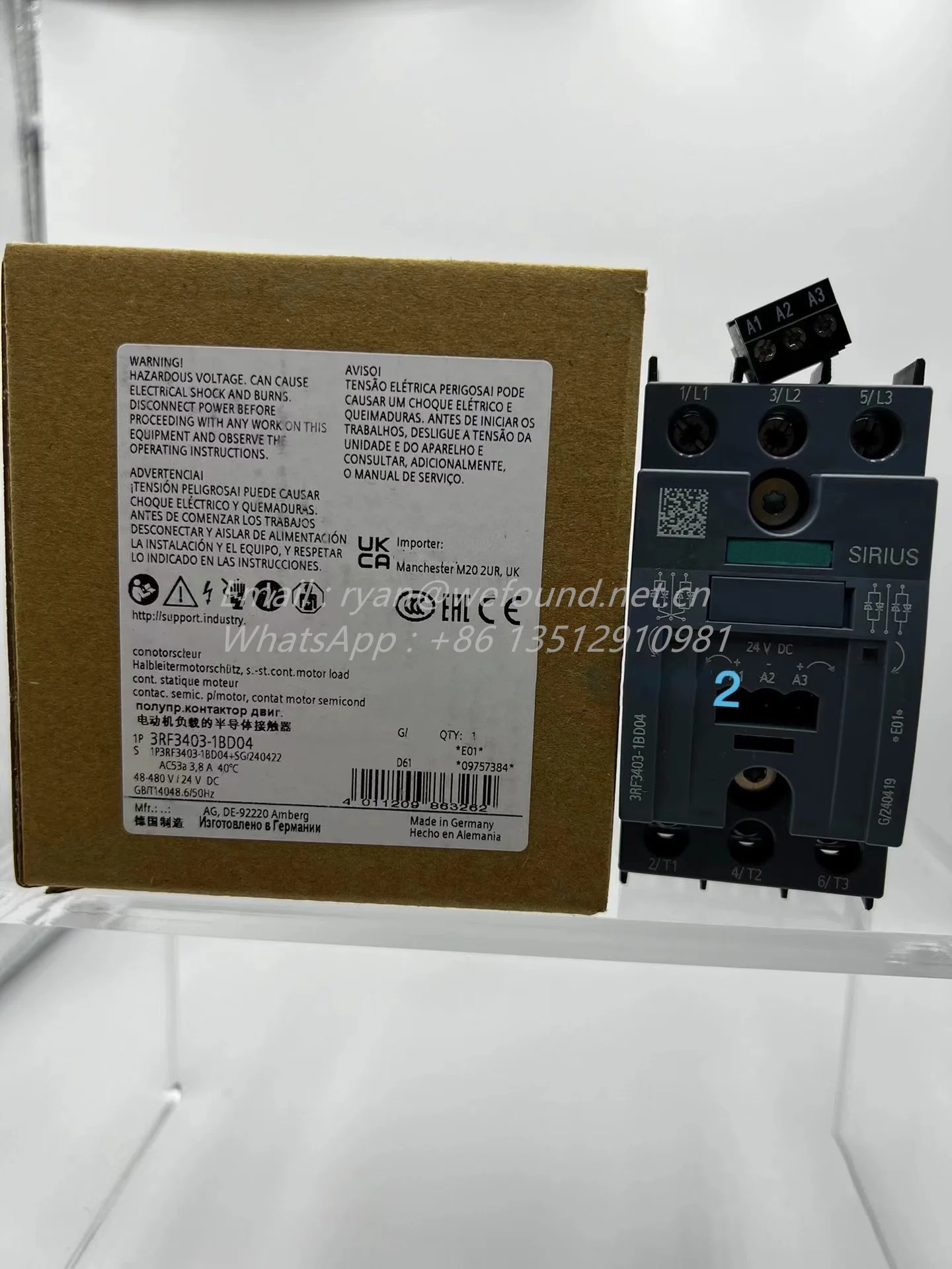 3RF2330-1AA04,3RF2350-1BA04,3RF2330-1AA45,3RF3403-1BD04,3RF2340-3AA04 - imagen 4