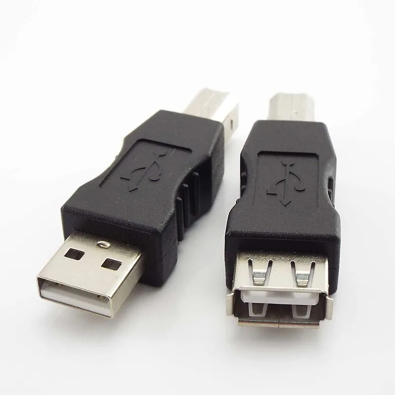 Adaptador de puerto de venta al por menor para impresora USB, conector convertidor macho toType B hembra tipo A 2,0, impresión de alta velocidad - imagen 5