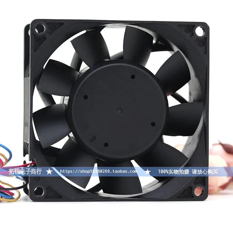 Ventilador 8038 para Delta PFB0848UHE 80x80x38mm 48V 0.65A doble bola 7500RPM 107.3CFM ventilador de refrigeración extrema - imagen 3
