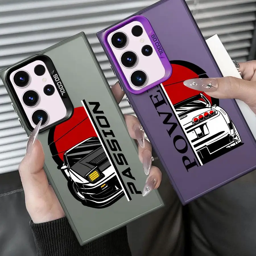 Funda trasera de lujo para teléfono Samsung Galaxy S25 S23 S22 S21 S23 S20 Plus S24 FE Note 20 Ultra