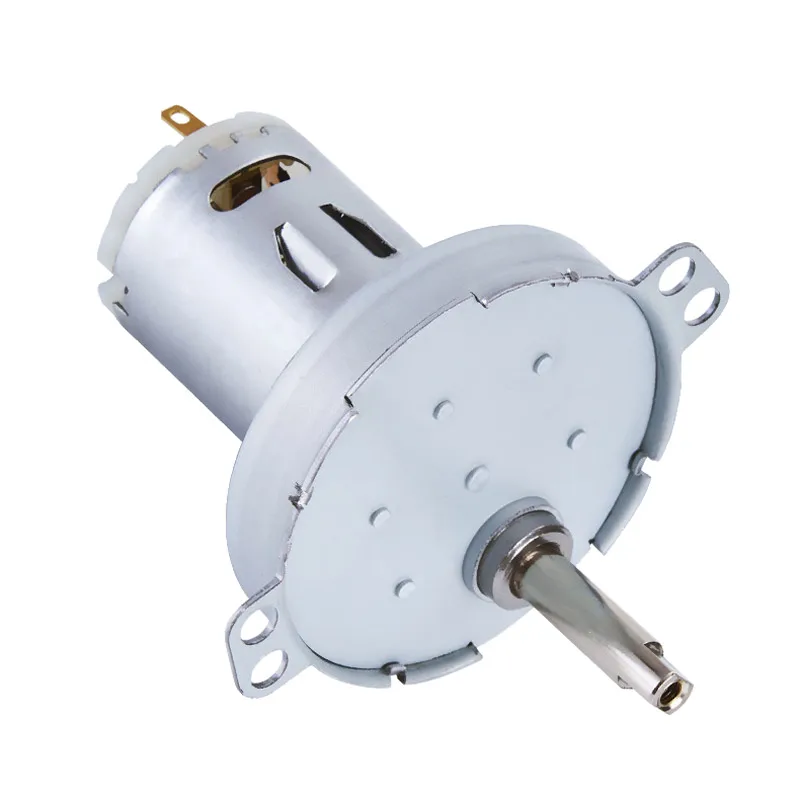 JS50 Micro Reduction DC Motor DC12-24V Deceleration Gear Motors 12000 rpm 5A For Pet Feeder Oil Valve - imagen 4