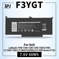 Batería compatible Dell Latitude 7000 para portátil - Larga duración
