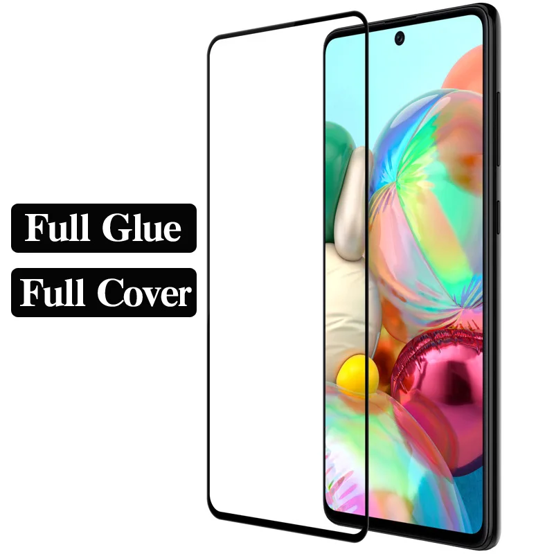 Vidrio Protector para Samsung Galaxy A71 A 71 71A 5G, Protector de pantalla de vidrio templado en SamsungA71 GalaxyA71 Gelaksi Glaxy Film 9H - imagen 3