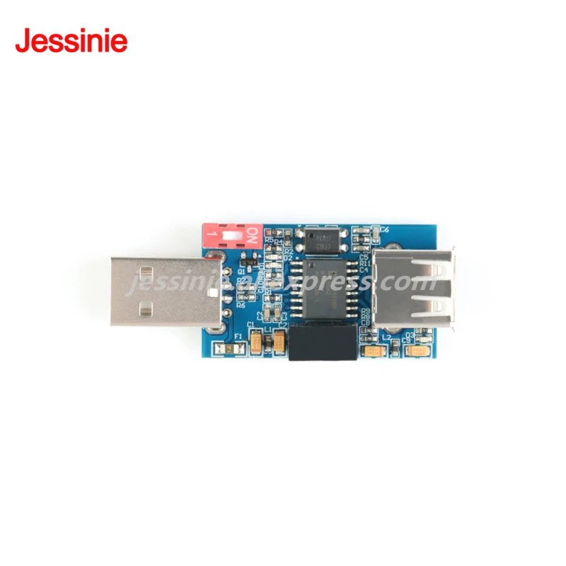 Placa de protección de acoplamiento de aislamiento USB a USB ADUM3160 de 1/4 canales Módulo de aislamiento único USB 2,0 1500V - imagen 2