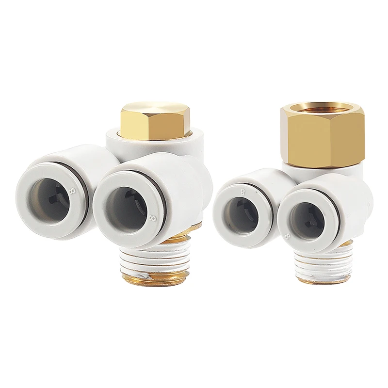 Rama neumática macho KQ2Z KQ2ZF codo hexagonal KQ2ZF04-01S KQ2ZF06-M5 KQ2ZF06-M6 KQ2ZF06-01S KQ2ZF06-02S KQ2ZF08-01S KQ2ZF08-02S - imagen 3