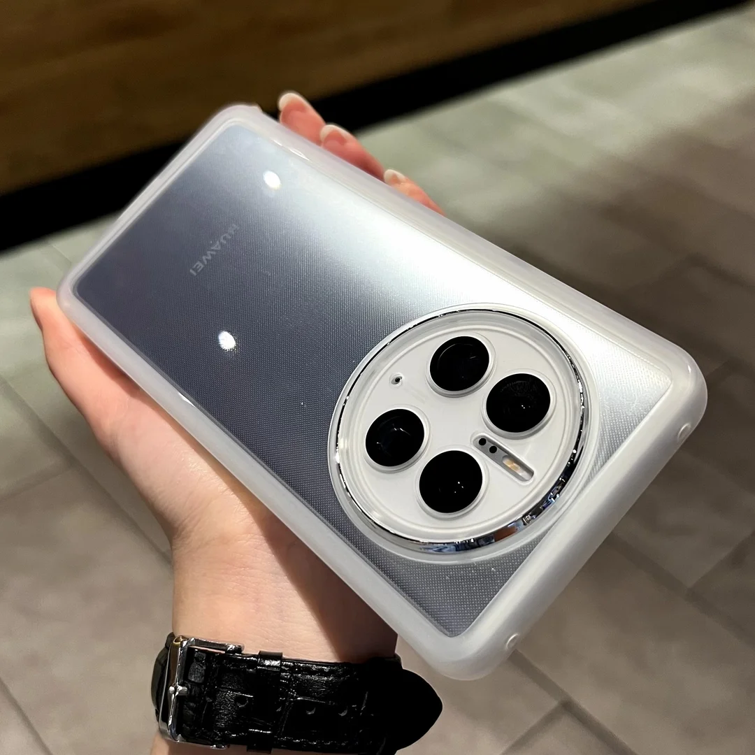 Funda trasera protectora para OPPO Realme GT 5 Pro, carcasa transparente de TPU suave con anillo, magnética, para OPPO Realme GT5 5Pro - imagen 4