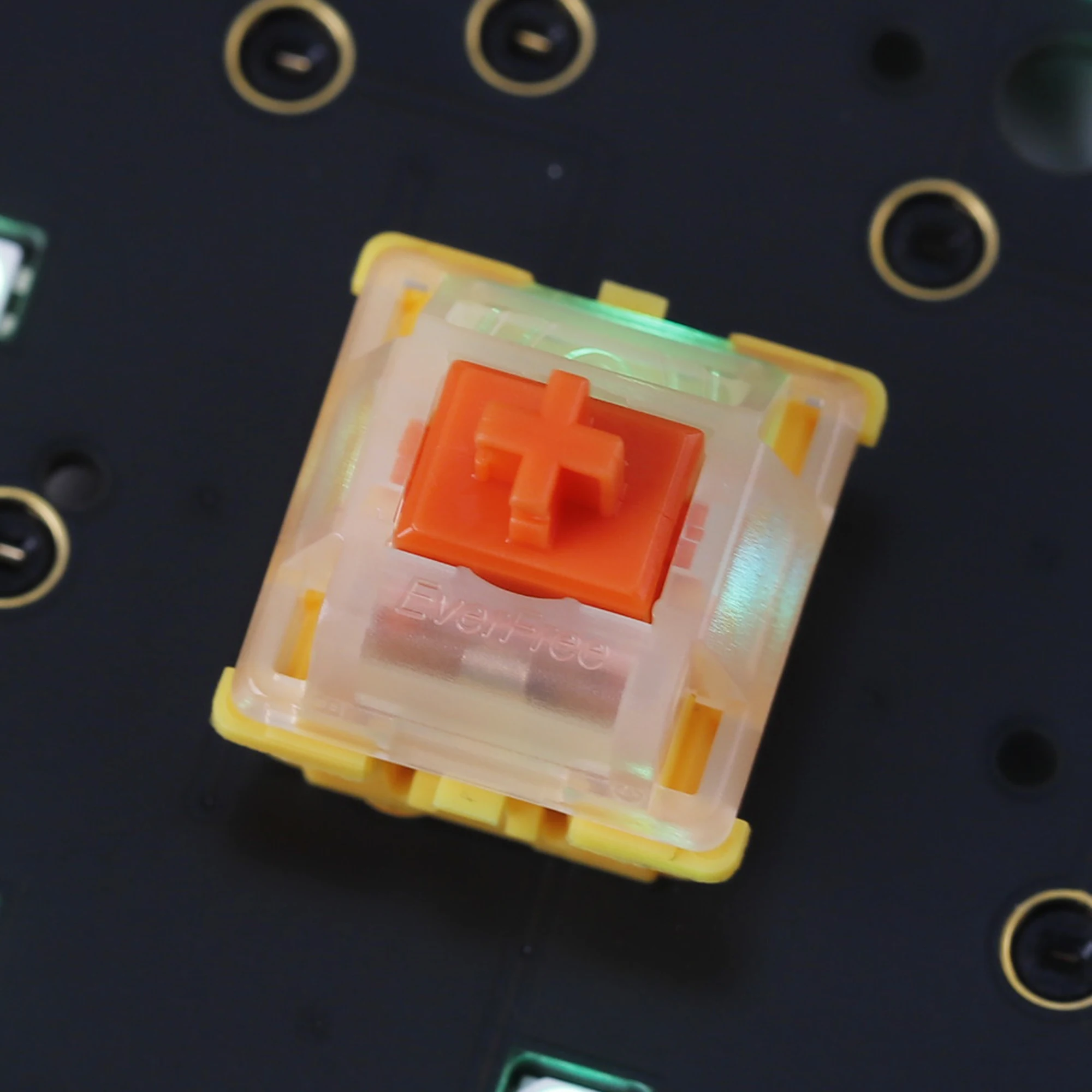 GATERON-interruptor EF Curry personalizado lineal de nailon, 50g, 5 pines, SMD, MX, para teclado mecánico - imagen 3