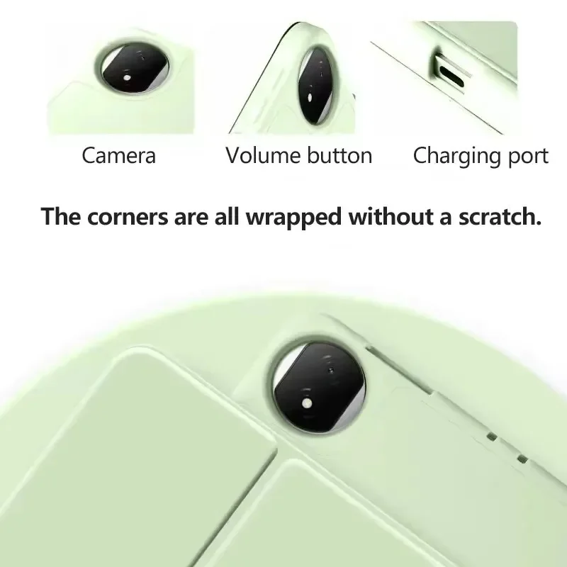 Para Honor MagicPad 2 funda de 12,3 pulgadas de cuero PU suave silicona soporte trasero tableta Shell para Honor MagicPad 2 MagicPad2 12,3 funda - imagen 4