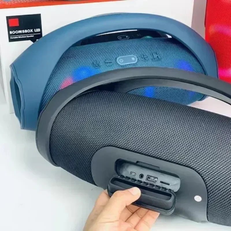 Altavoz Bluetooth inalámbrico HIFI portátil impermeable columna De sonido De alta potencia estéreo envolvente RGB Subwoofer Caixa De Som TWS/USB - imagen 5