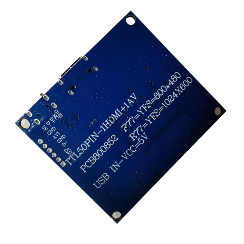 Placa controladora LCD EDP 50 pines, compatible con funciona para pantalla TTL 50 pines - imagen 3