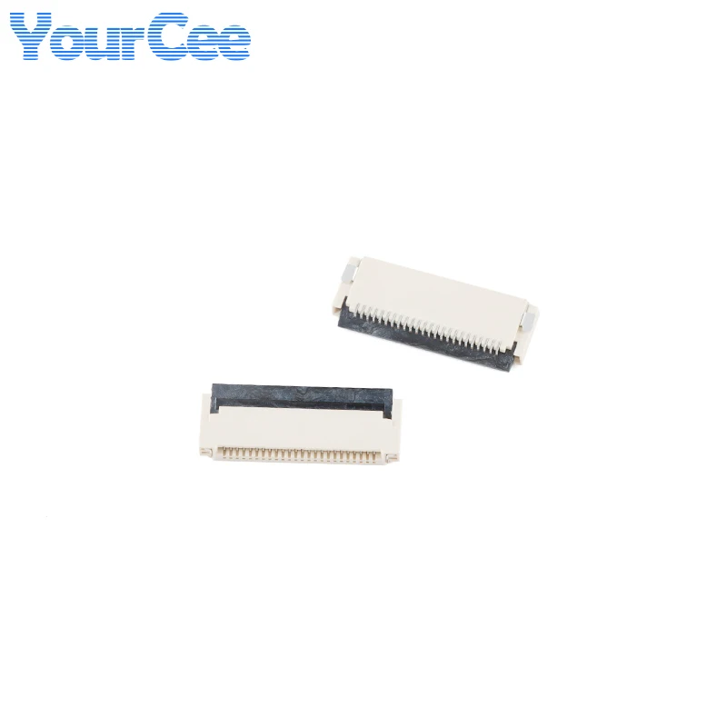 Conector FFC/FPC, enchufe de Cable plano, adaptador de 0,5 MM, 4/6/8/10/12/14/16-30/32/40/50/60 pines, inserción frontal Horizt, 10 Uds. - imagen 4