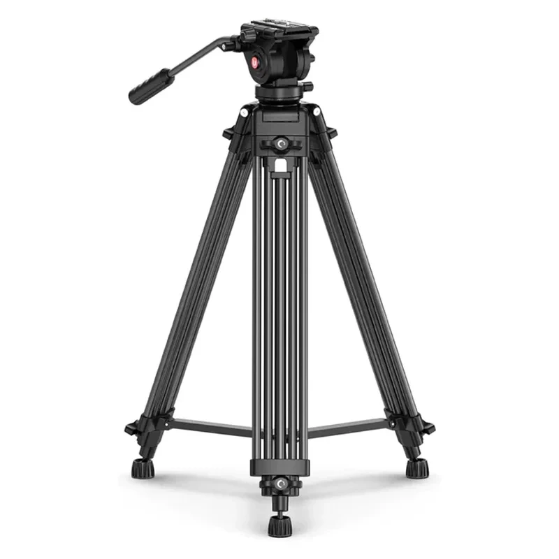 Ulanzi-trípode de vídeo de alta resistencia, MT-81, tornillos de 1/4 "y 3/8", 8KG de carga, con cabeza fluida, para videocámara DSLR/sin espejo/cámara de Cine