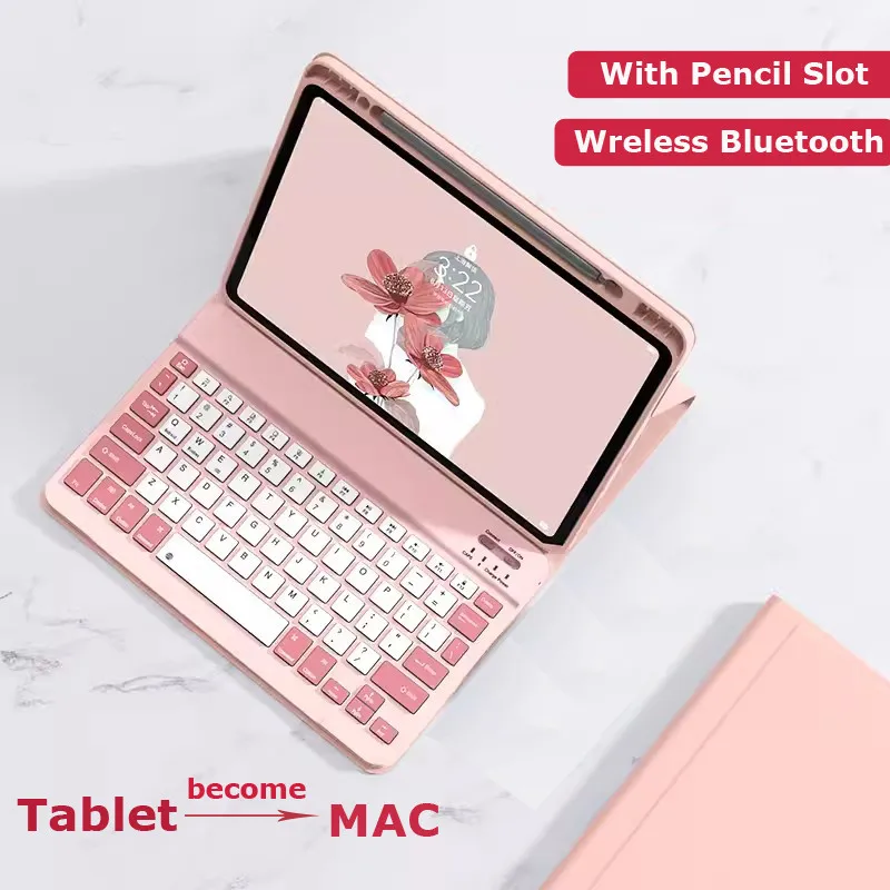 Funda con teclado para Xiaomi Pad 8 8 Pro 11,2 "2025 MiPad 7 Pro 7 11,2 Mi Pad 6Pro 5Pro funda magnética desmontable con ranura para bolígrafo