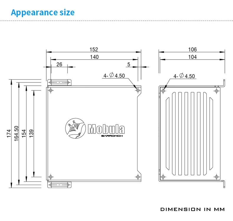 Barrowch-Módulo de instalación de gestión de cables de alimentación, panel modular integrado Simple de Mobula, línea de alimentación, organizado modular - imagen 3