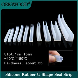 Tira Sellado Silicona Forma U – Coche Ducha Cristal Sin Marco