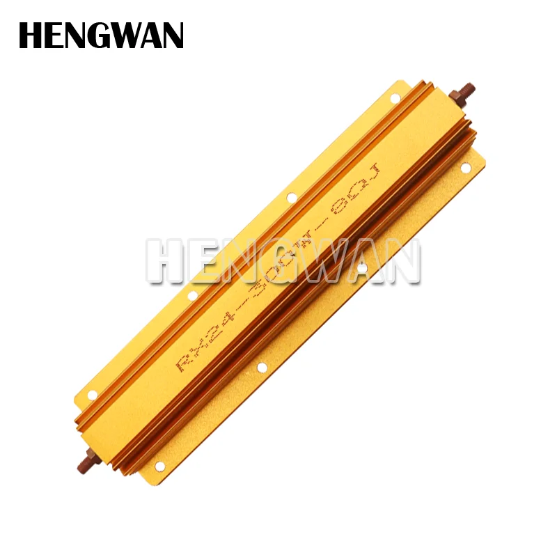 Resistencia bobinada de carcasa metálica de aluminio RX24 de 300W 0.1R - 100R 0,1 0,5 1 2 2,5 3 4 5 6 8 10 20 50 resistencia de 100 ohmios - imagen 2