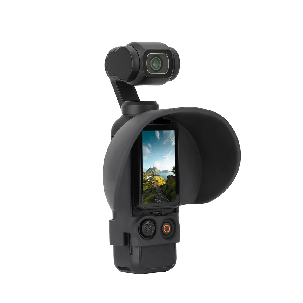 Parasol de pantalla para DJI Osmo Pocket 3, parasol con bloqueo de luz, protector de cámara antideslumbrante, accesorios de cámara cardán de mano - imagen 2