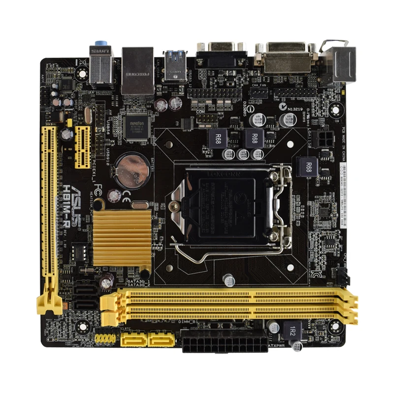 Placa base ASUS H81M-R Intel H81LGA 1150 DDR3 16GB compatible con cpu 4790 4160 4690 4350 4460 4150 4670 4340 4770 - imagen 3