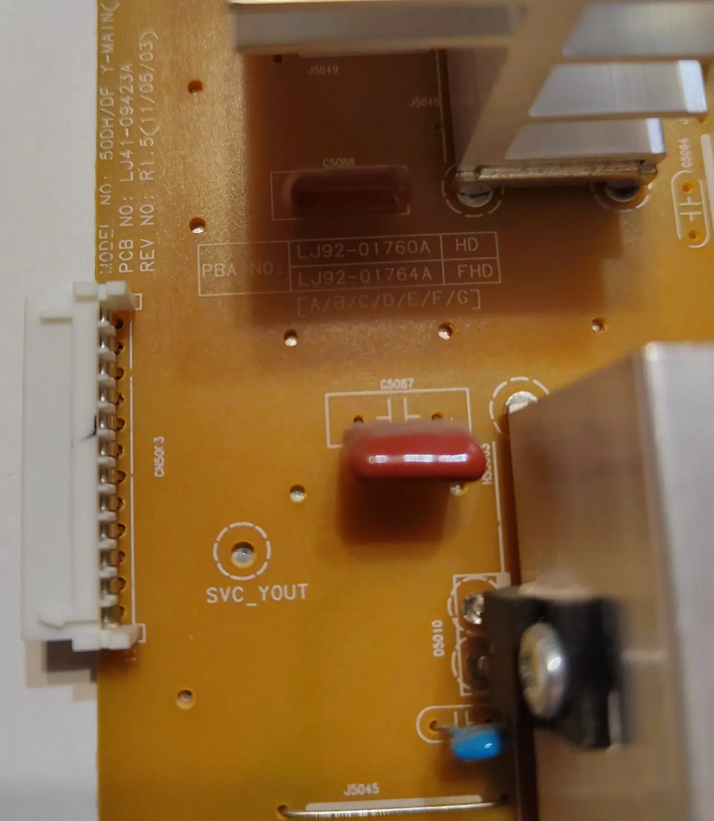 LJ92-01760A LJ92-01764A LJ41-09423A S50HW-YB07 Placa Y-Mian para Samsung PL51D450A2G PL51D451A3G PL51D490A1D 51 pulgadas - imagen 2