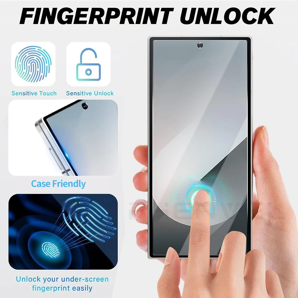 Protector de pantalla templado HD de 4 piezas para Samsung Galaxy Z Fold 7 6 5 cubierta frontal de vidrio Protector para Galaxy Z Fold 6 Fold7 - imagen 2