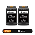 2pcs black