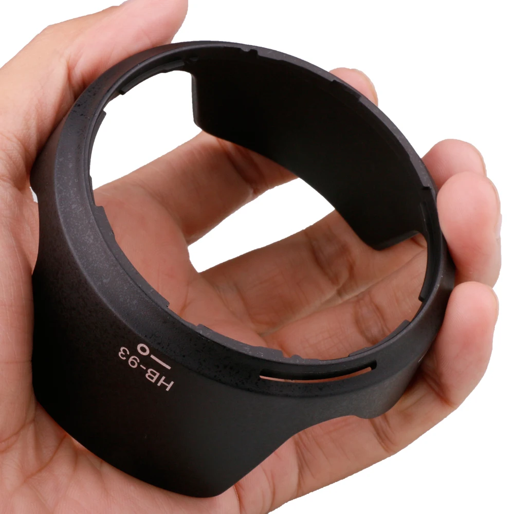 Parasol de lente de cámara Reversible de bayoneta HB93 para Nikon NIKKOR Z 24-200mm f/4-6,3 lente VR para ZF Z8 Z9 Z5 Z6 Z7 II reemplaza - imagen 4