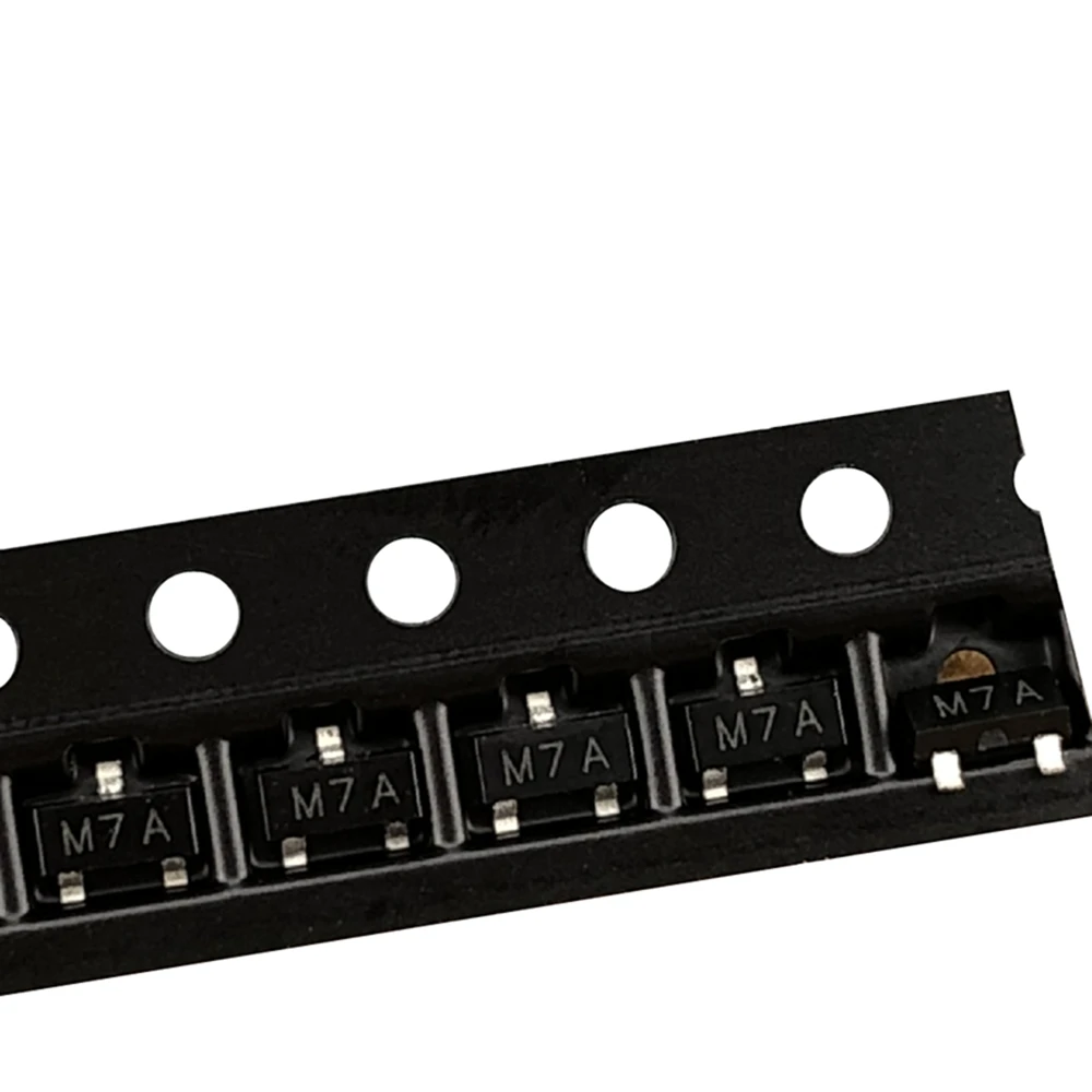 (100 uds) MMBT2907A_R1_00001 MMBT2907A (marcado M7A) SOT-23 60V 600mA Transistor PNP - imagen 2