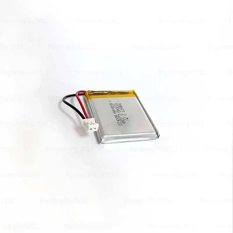 Baterías LIPO de 3,7 V, 600mAh, 503040, 053040, batería de polímero de litio para altavoz, Radio, VCR, luz LED, celdas recargables GPS - imagen 5