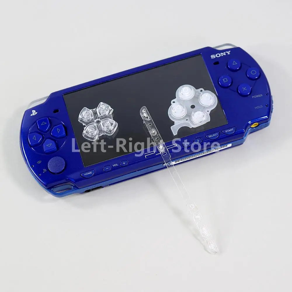 Juego de botones izquierdo y derecho coloridos, repuesto para PSP 2000, PSP2000, Kit de botones para consola de juegos, pieza de reparación, 1 Juego - imagen 5