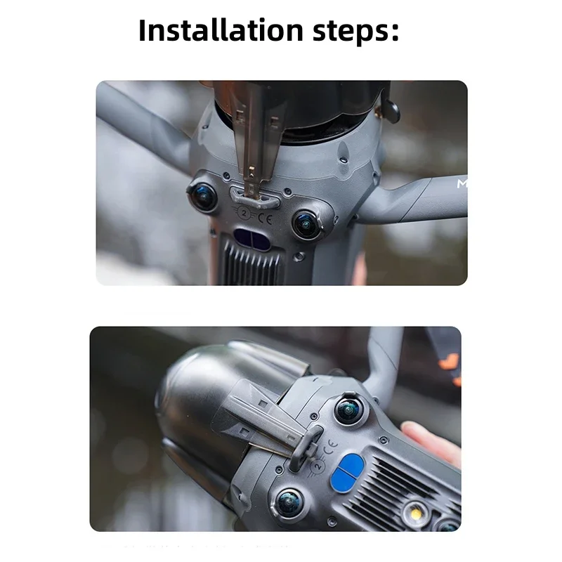 Cubierta protectora de lente para DJI Mavic 4Pro, cardán envolvente completo, cubierta protectora anticolisión, accesorios para Dron - imagen 4