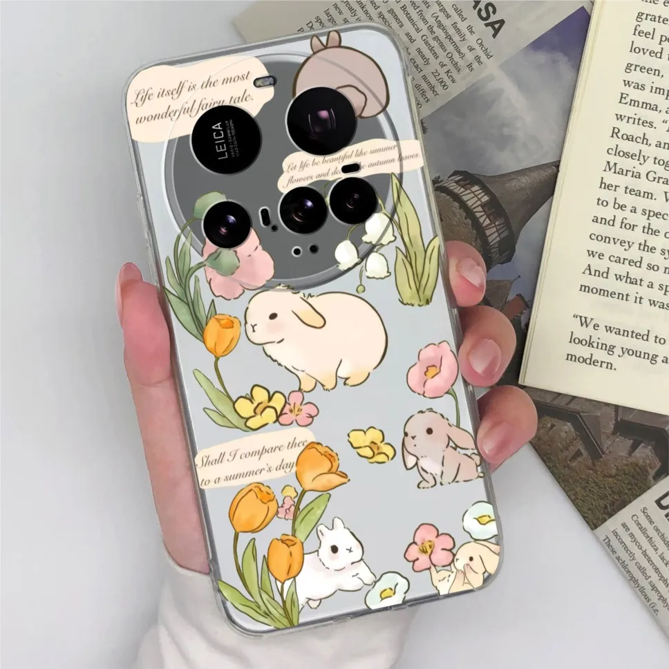 For Xiaomi 15 Ultra Capas De Telefone Cute Pattern Cover Clear Soft TPU Silicone Protective Shell For Xiaomi 15Ultra Funda Capa - imagen 5