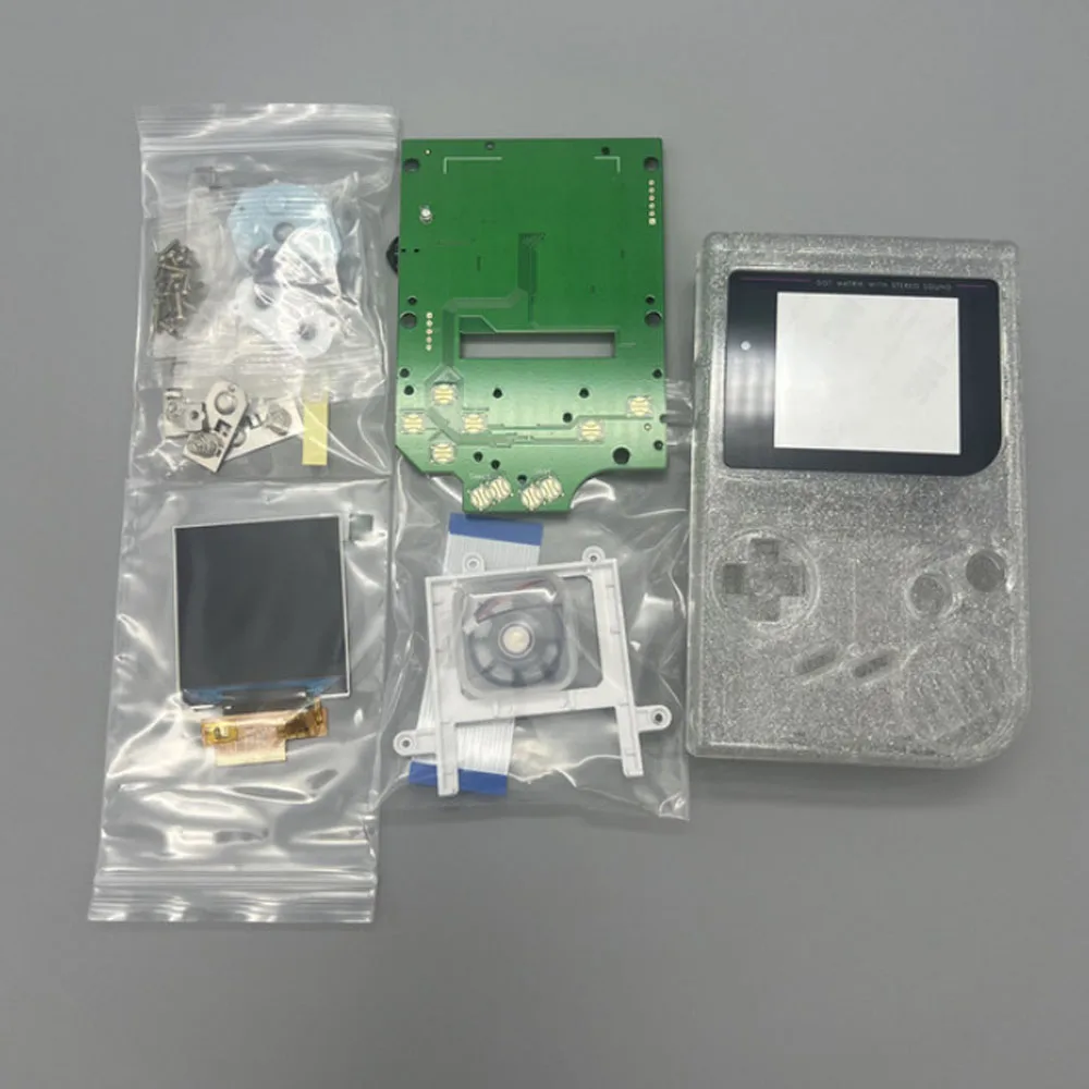 Pantalla LCD IPS de alto brillo Tamaño original de 2,45 pulgadas con carcasa nueva para Gameboy GB DGM No es necesario cortar la carcasa - imagen 2