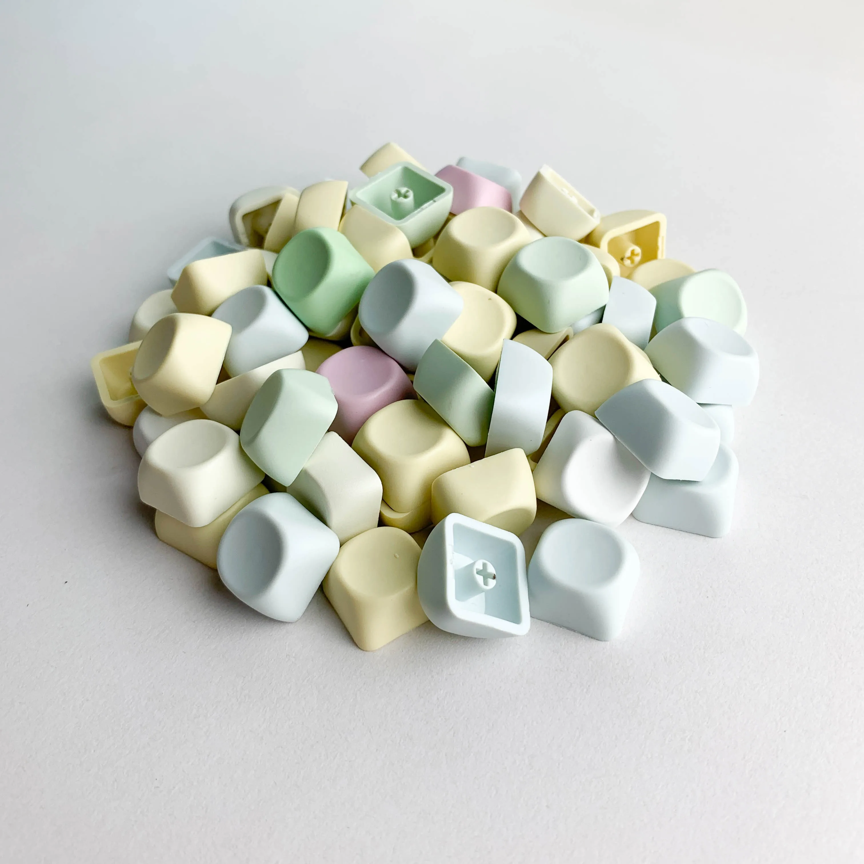 Teclas sin grabado perfil MOA/XDA Beige/color/gris teclas PBT personalizadas para teclado mecánico MX Cross accesorios regalos - imagen 4