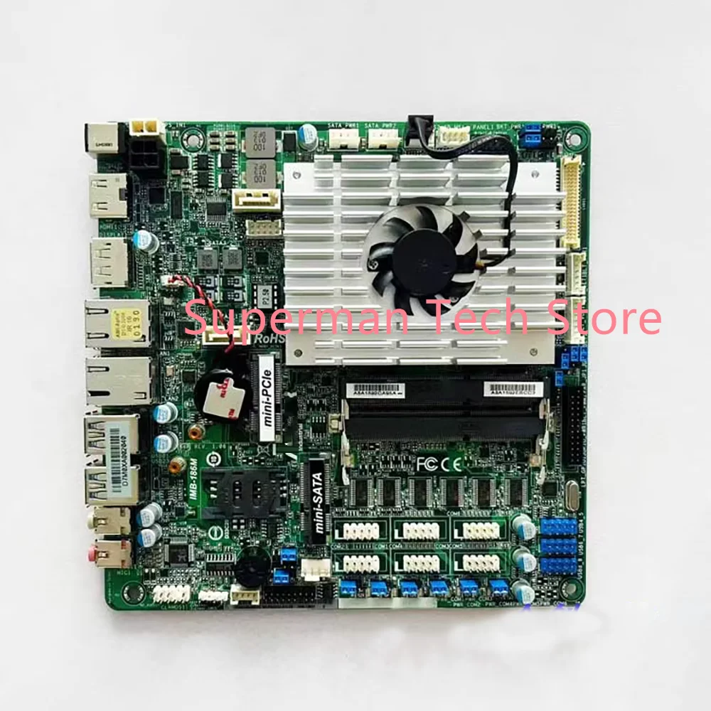 IMB-186M Quad-core I5-4300U Mini-ITX con controlador Industrial LVDS placa de caja registradora 17*17 - imagen 2