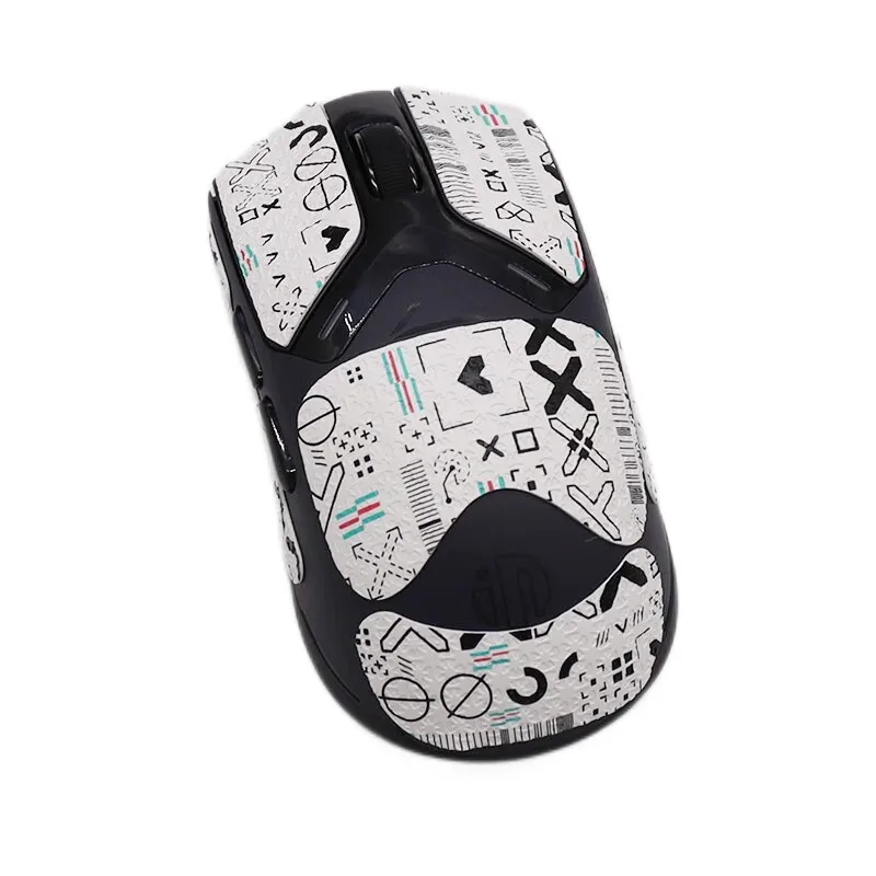 1 Juego de pegatinas de agarre antideslizantes para ratón ultrafino para ratones INPHIC IN10/IN10 PRO, cinta antisudor antideslizante, textura exquisita - imagen 4