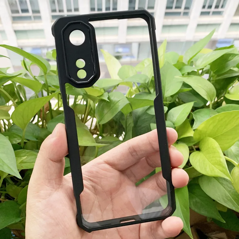 Para Nubia Neo 2 5G funda XUNDD Airbags a prueba de golpes transparente PC + TPU protector trasero funda чехол на zte nubia neo 2 5g - imagen 4