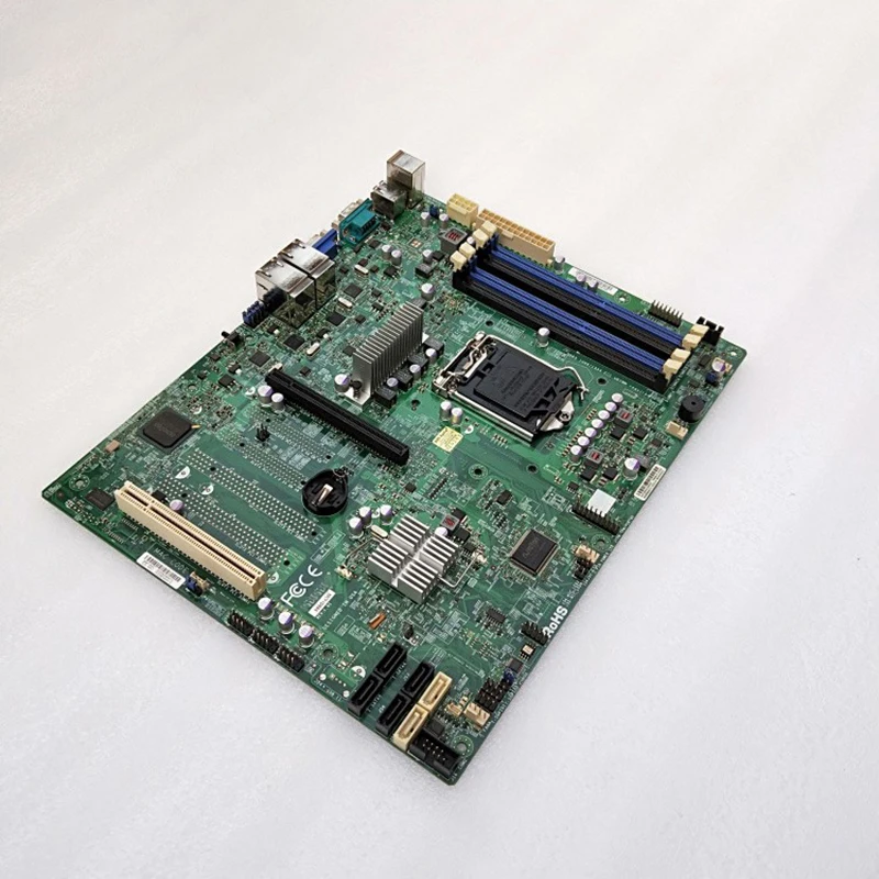 Placa base X9SCL-LN4 Original para Supermicro Servr, compatible con Chipset Pure ECC RAM C202, 1155 pines, compatible con Xeon E3-1200/Core i3 - imagen 2