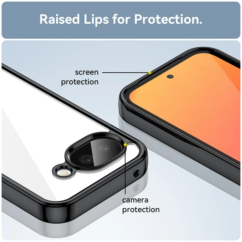 Para Google Pixel 10a Funda de teléfono colorida para Pixel 10a 5G Protector transparente a prueba de golpes para Pixel 10a чехол Funda trasera - imagen 2