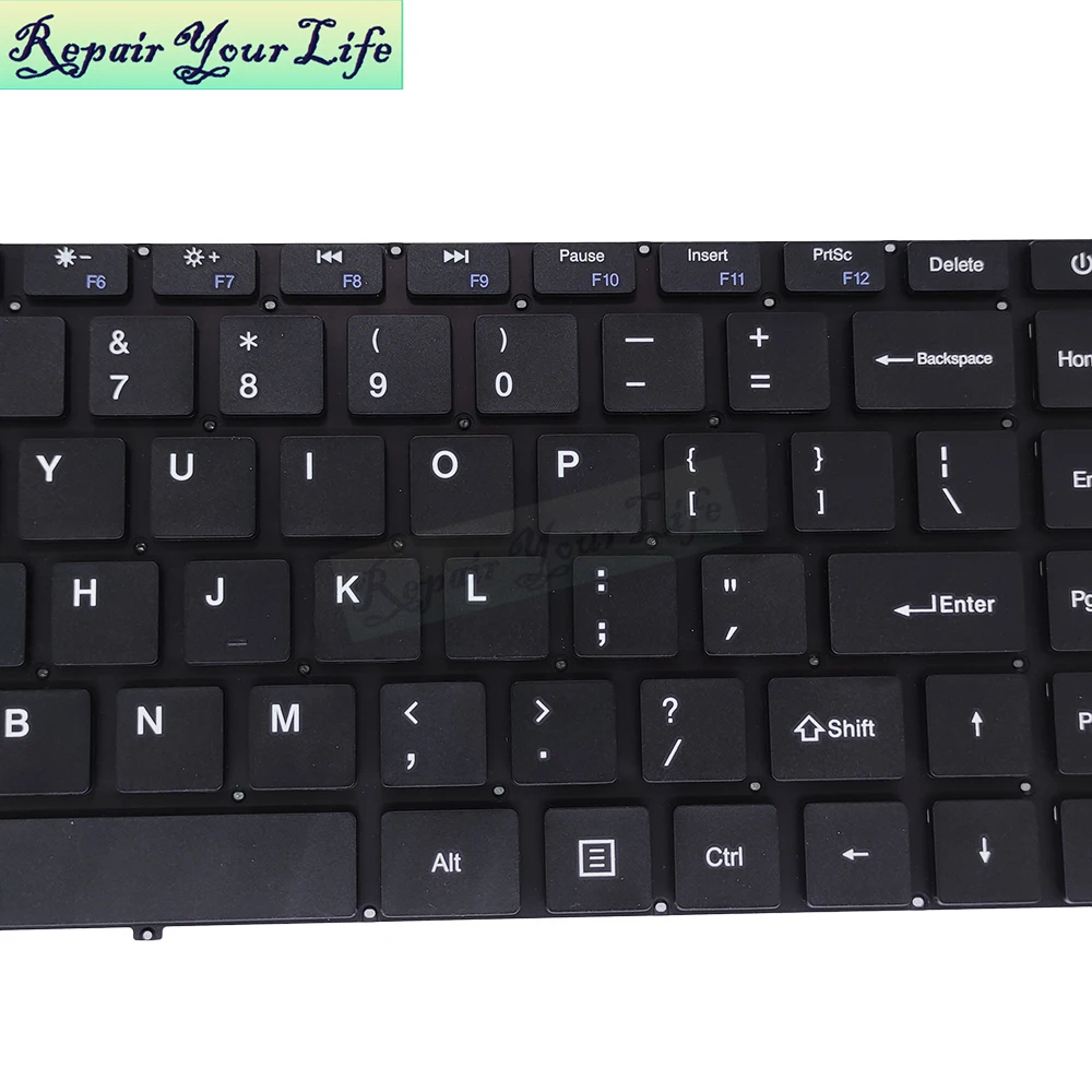 Teclado para ordenador portátil checo de EE. UU. para teclado de portátil Teclast/Taidian F7 Plus 2 Plus II compatible con XK-HS122 MB 3181005 PRIDE-K3893 YMS-0177-C - imagen 2