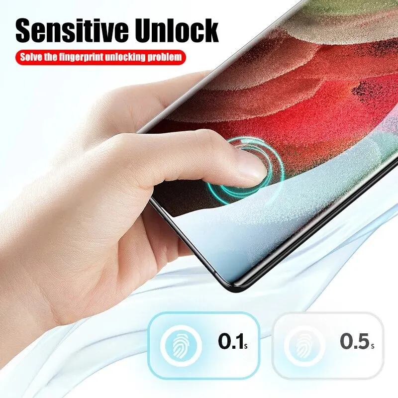 4 Uds película de hidrogel cubierta completa para Samsung Galaxy A50 A51 A52 A53 A70 A71 A72 A73 A12 A21S A52S A33 A54 A20 A40 Protector de pantalla - imagen 3