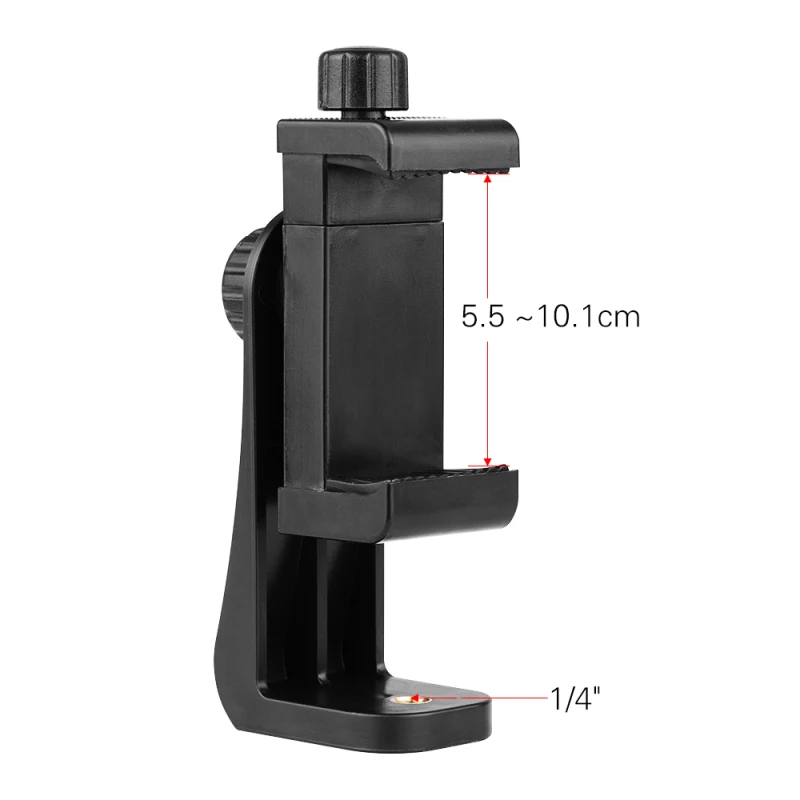 Andoer-Soporte de Clip de plástico para teléfono inteligente, marco de abrazadera de montaje para iPhone 7/7s/6/6s, Samsung y Huawei, CB1 - imagen 5